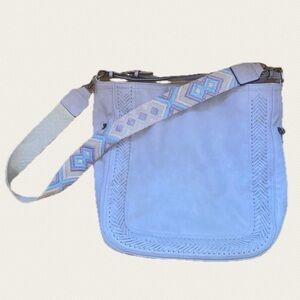Lavender Guitar Strap Crossbody